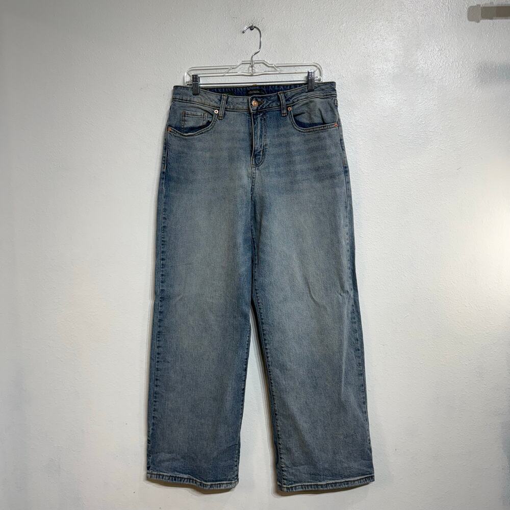 Wild Fable Light Wash High Rise Baggy Jeans Sz 10R - Picture 2 of 10